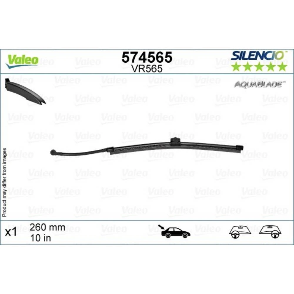 Wiper blades Valeo Silencio Rear for Volvo V60