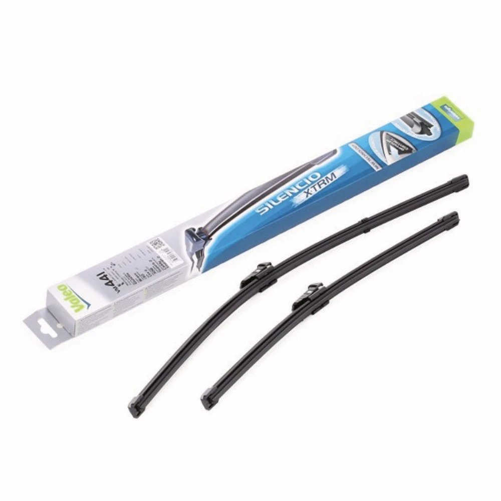 Front wiper blade set Valeo Silencio Flat 600 & 450 mm for Lync & Co 9 2021-2026