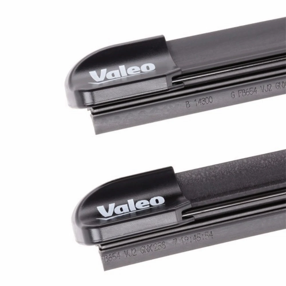 Front wiper blade set Valeo Silencio Flat 600 & 450 mm for Lync & Co 9 2021-2026