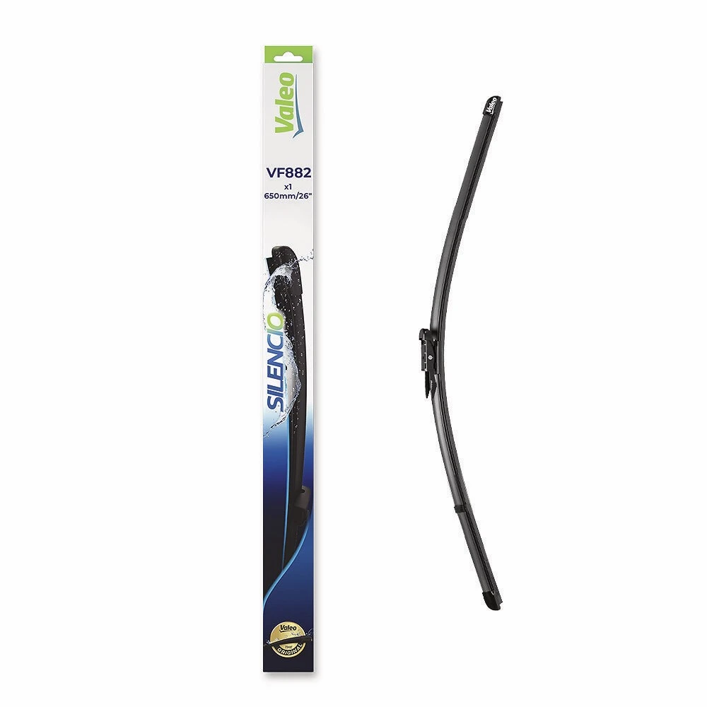Front wiper blade Valeo Silencio Flat 650 mm for Peugeot 108 2014-2022