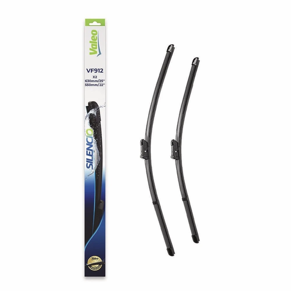 Front wiper blade set Valeo Silencio Flat 630 & 550 mm for Polestar 4 2024-2026