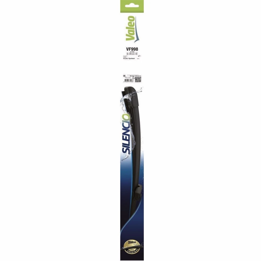 Front wiper blade set Valeo Silencio Flat 650 & 475 mm for Cupra Terramar 2024-2026