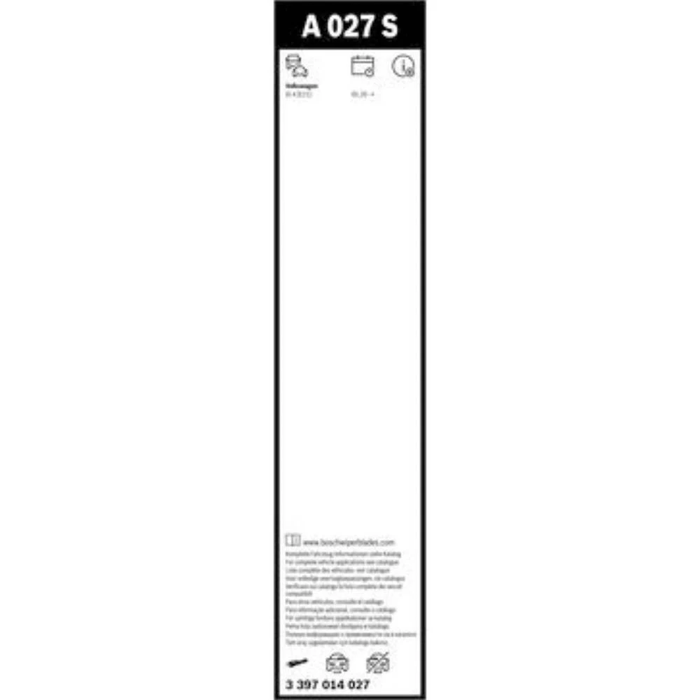 Front wiper blade set BOSCH AeroTwin 700 & 450 mm for Cupra Tavascan 2023-2026