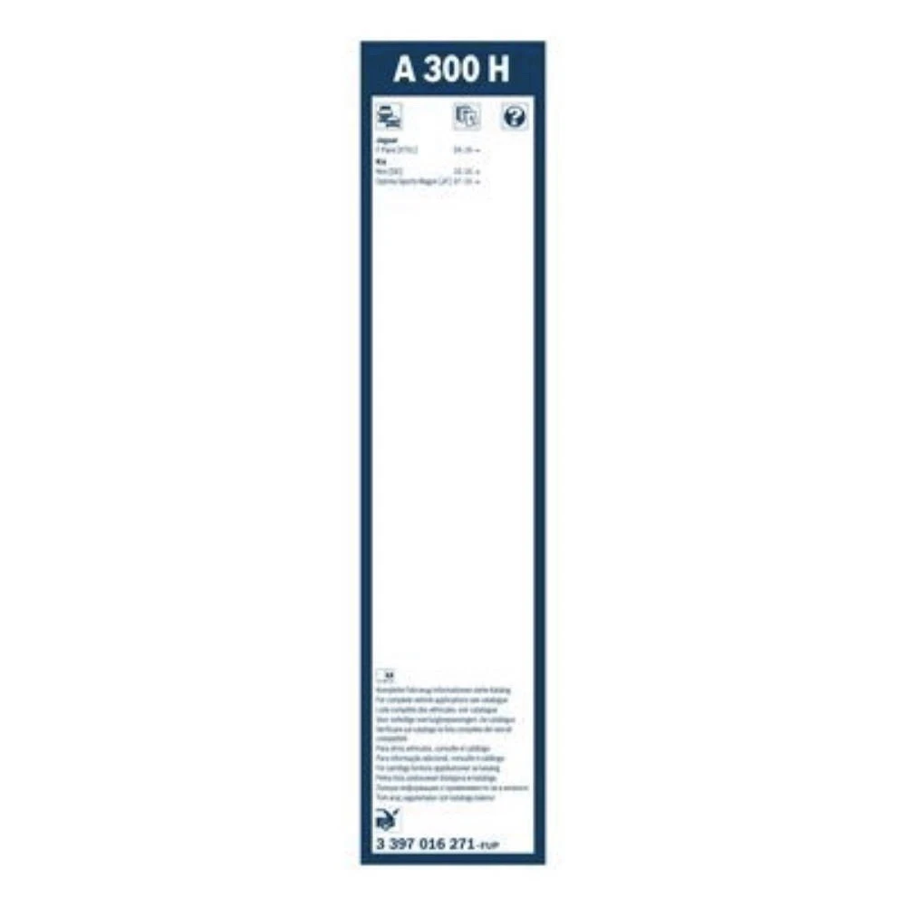 Rear wiper blade BOSCH Rear 300 mm for Jaguar F-Pace 2015-2026