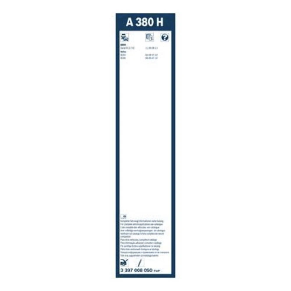 Rear wiper blade BOSCH Rear 380 mm for BMW X5 2012-2013