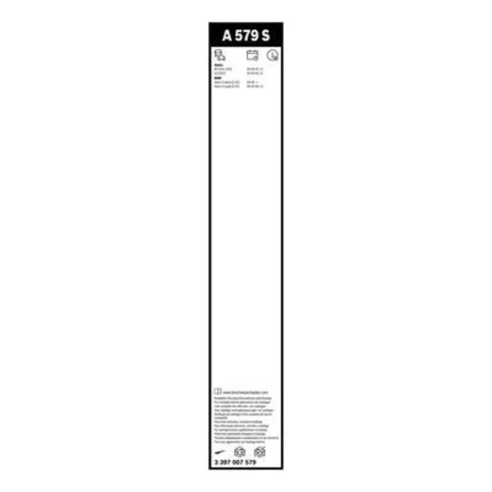 Front wiper blade set BOSCH AeroTwin 600 & 400 mm for BMW 3 Series 2009-2013