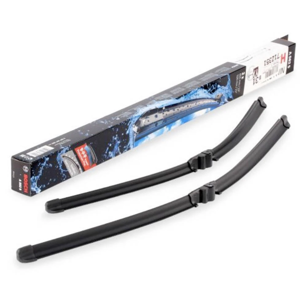 Front wiper blade set BOSCH AeroTwin 600 & 530 mm for Volkswagen Phaeton 2002-2016