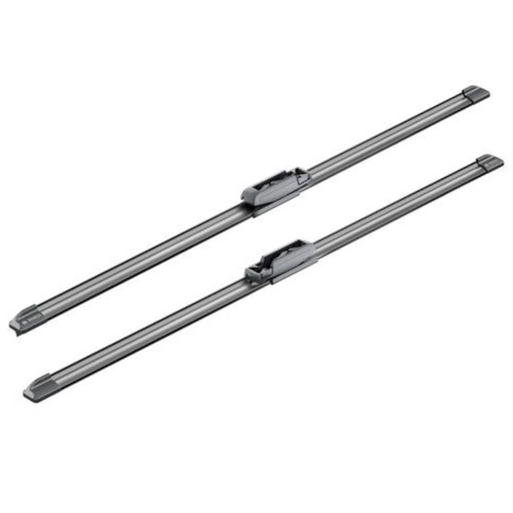Front wiper blade set BOSCH AeroTwin 650 & 650 mm for SEAT Altea 2004-2009