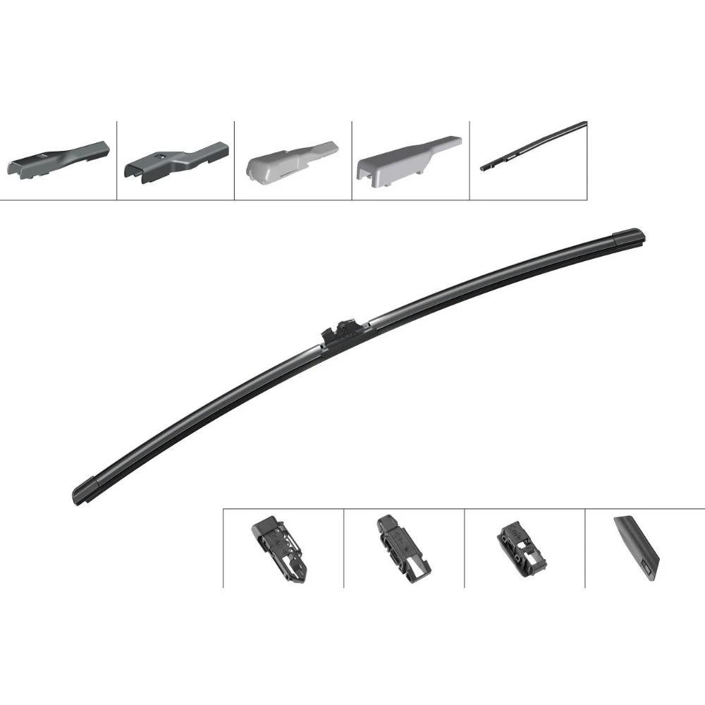 Front wiper blade set BOSCH AeroTwin APX 650 & 550 mm for Maybach GLS 2019-2026
