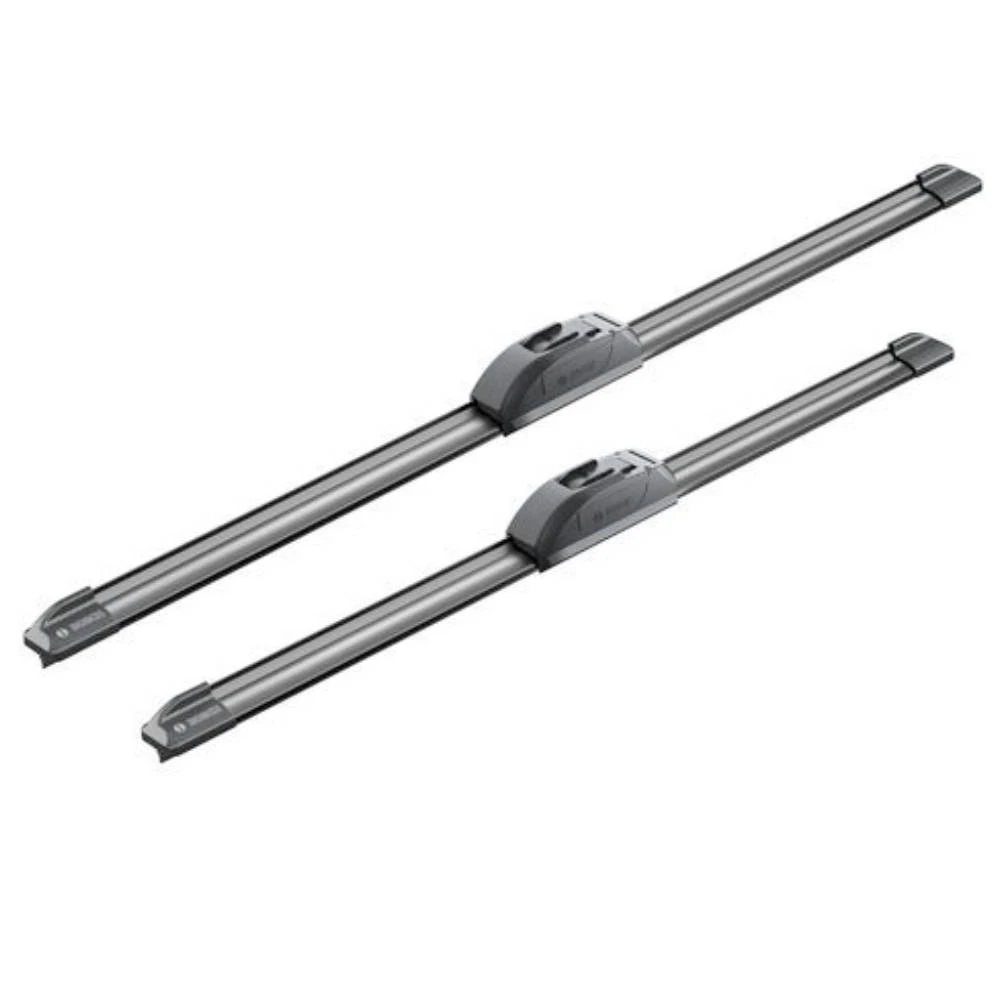 Front wiper blade set BOSCH AeroTwin 530 & 450 mm for Mitsubishi Pajero Sport 2 2008-2019