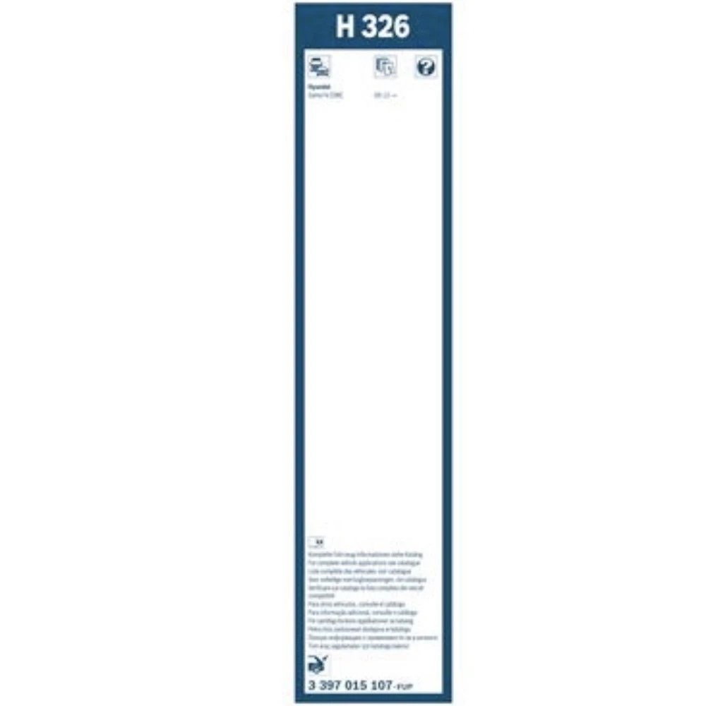 Rear wiper blade BOSCH Rear 325 mm for KGM Rexton 2023-2026
