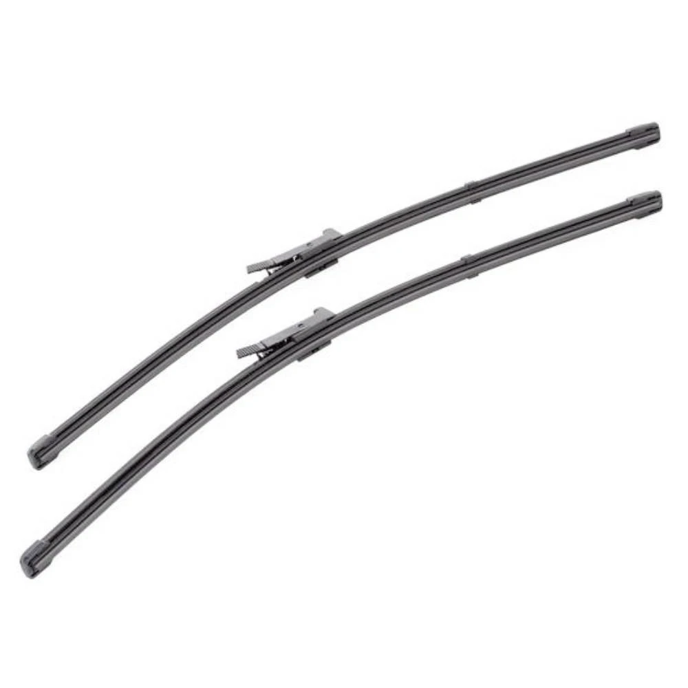 Front wiper blade set Valeo Silencio Flat 550 & 550 mm for Audi A6 Allroad 2006-2011