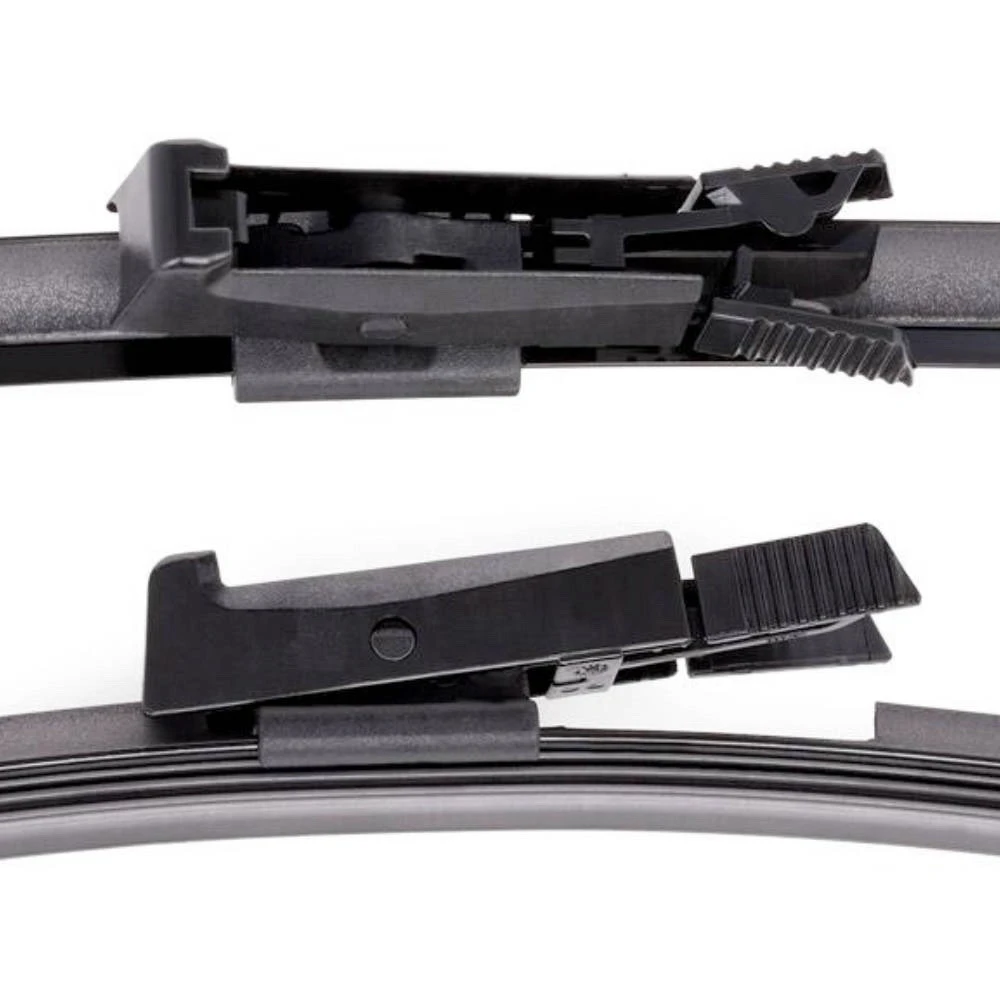 Front wiper blade set Valeo Silencio Flat 550 & 550 mm for Audi A6 Allroad 2006-2011