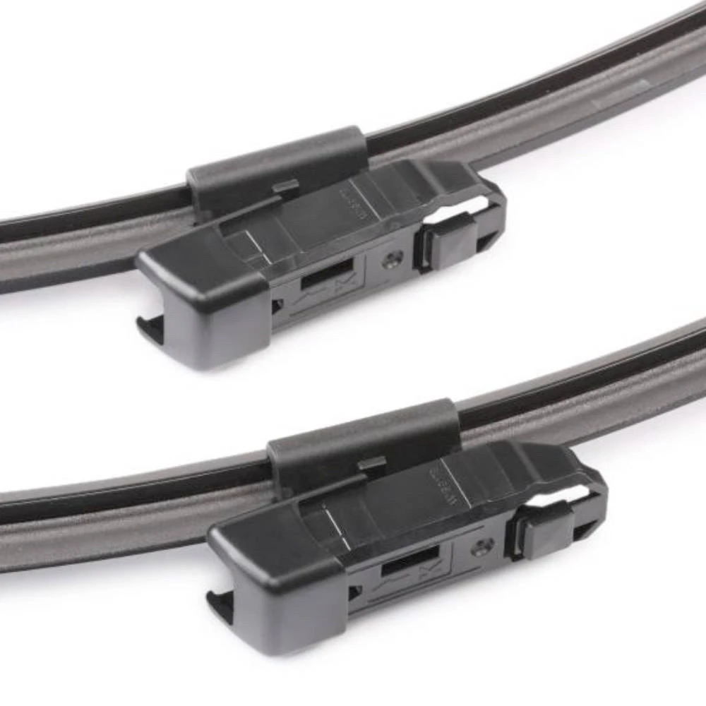 Front wiper blade set Valeo Silencio Flat 600 & 600 mm for Volkswagen Transporter T6 2015-2024