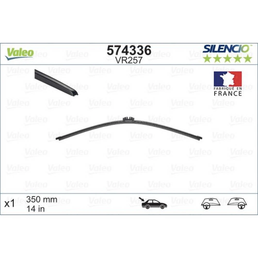 Rear wiper blade Valeo Silencio Rear 350 mm for Mercedes Citan 2012-2021