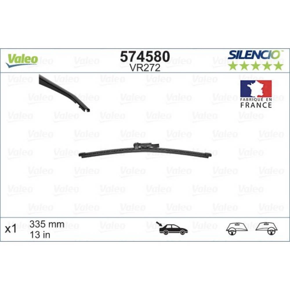 Wiper blades Valeo Silencio Rear for BMW X1