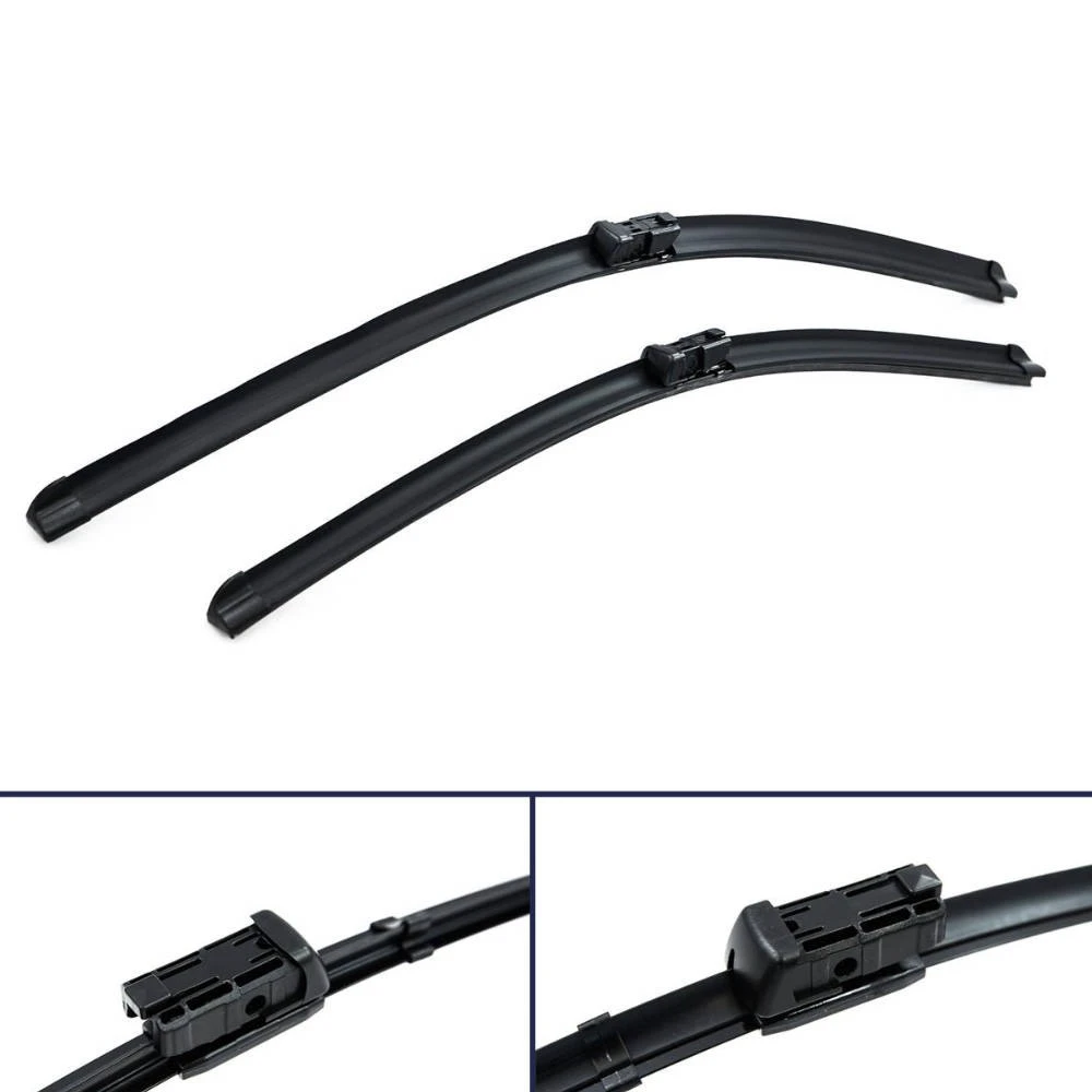 Front wiper blade set Oximo Flat Original 580 & 380 mm for Fiat Idea 2008-2012